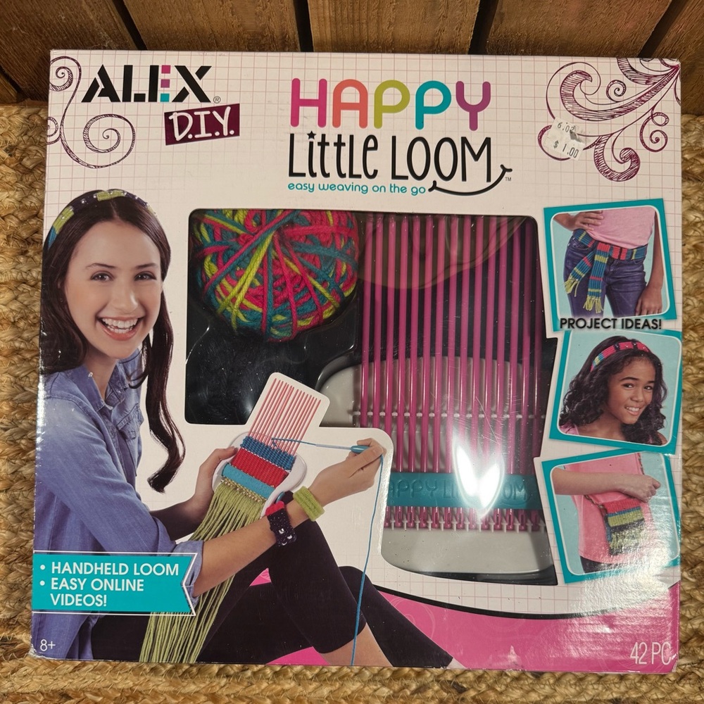 NIB Alex DIY Happy Little Loom Ages 8+
